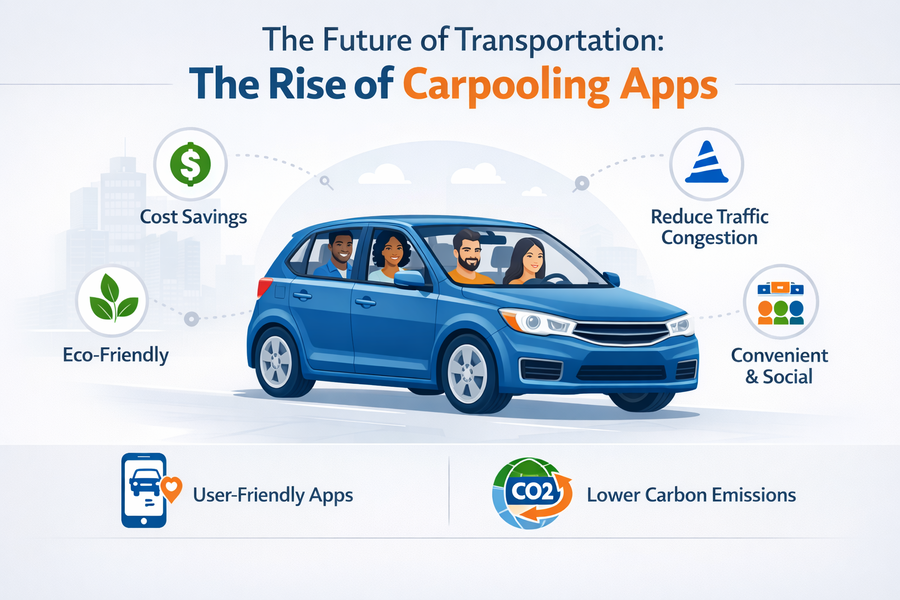 The Future of Transportation: The Rise of Carpooling Apps